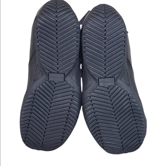 Grabbers NWT Black Leather Unisex Slip On Slip Resistant Work Shoes - Picture 13 of 14